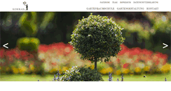 Desktop Screenshot of konrad-gartenbaumschulen.de